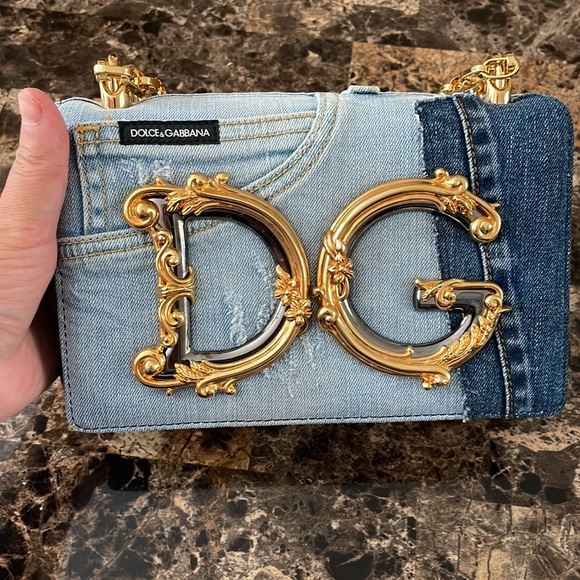Dolce & Gabbana Handbags - Dolce and Gabbana patchwork denim girls purse